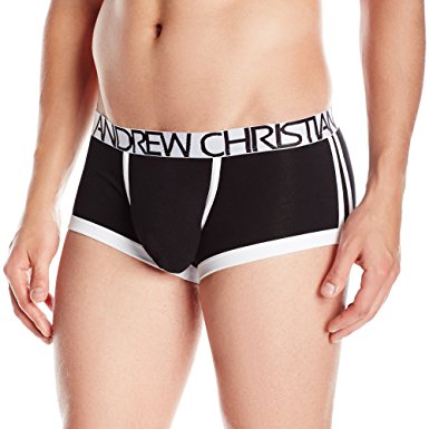 Andrew Christian Men's Almost Naked Tagless Bamboo Sports Boxer