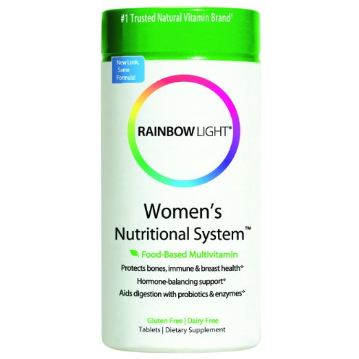 Rainbow Light Women' s Nutritional System  Multivitamin Supplement  Food Based  Tablets  180 tablets