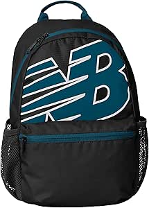 New Balance Backpack, Core Performance Daypack Small Hiking Bag, Black, One Size