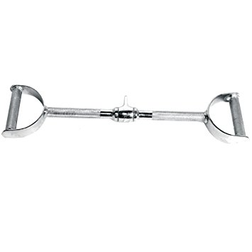 CAP Barbell Straight Pro-Style LAT Bar with Revolving Hangers, 24"