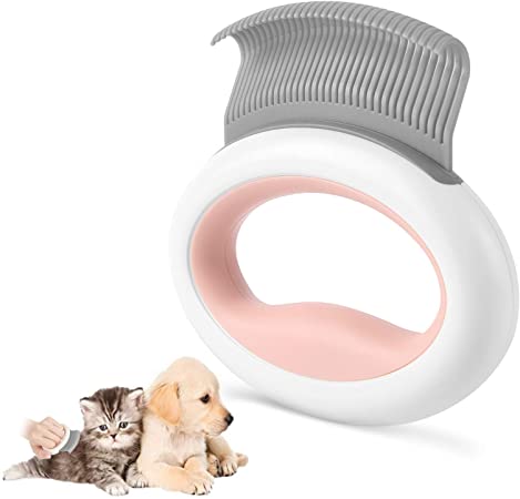 Baytion cat grooming brush and dog grooming brush, pet comb for relaxing massage.