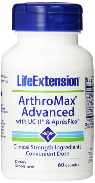 Life Extension Arthromax Advanced with UC-II and AspresFlex, 60 V Caps