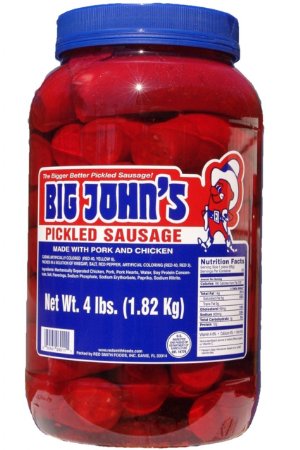 Big John's Pickled Sausage - Gallon