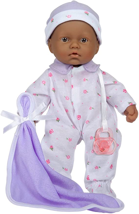 JC Toys La Baby 11-Inch Hispanic Washable Soft Body Play Doll for Children 2 Years Or Older, Designed by Berenguer