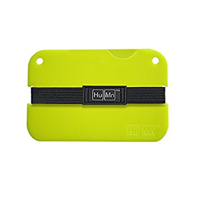 HuMn Mini Slim Polycarbonate Wallet | Personalized Thin Lightweight Wallet Perfect Organizer for Money, Business and Credit Cards | Great for Men and Women 2016