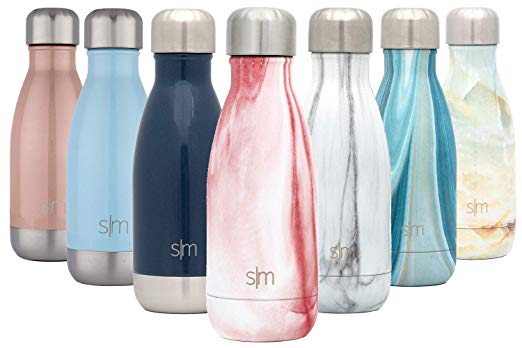 Simple Modern Vacuum Insulated Double-Walled Wave Water Bottle
