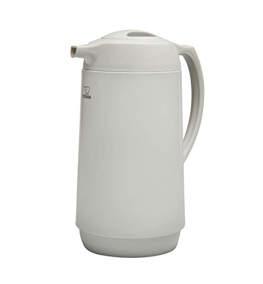 Zojirushi AHGB-10DWB Thermal Serve Carafe, 1.0 Liter, White, Made in Japan