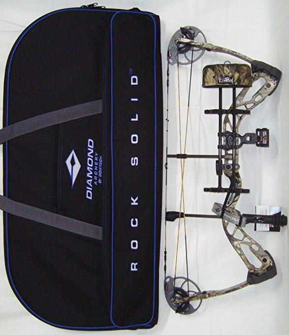 Diamond Edge SB-1 Compound Bow, Breakup Country Camo, RAK Package, Right Hand, 7-70lbs, with Diamond Soft Bow Case