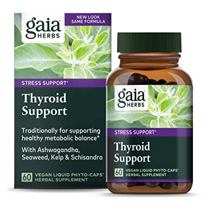 Gaia Herbs - Thyroid Support, 60 capsules