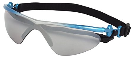 Doggles K9 Optix Blue Rubber Gradient Frame with Smoke Lens Sunglasses, X-Small