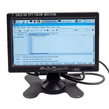 Sunfounder 7" HD 1024*600 TFT LCD Screen Display HDMI Monitor for Raspberry Pi 3, 2 and RPi 1 Model B B