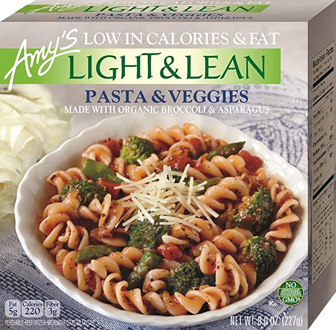 Amy's Light & Lean Pasta & Veggies, 8 Ounce