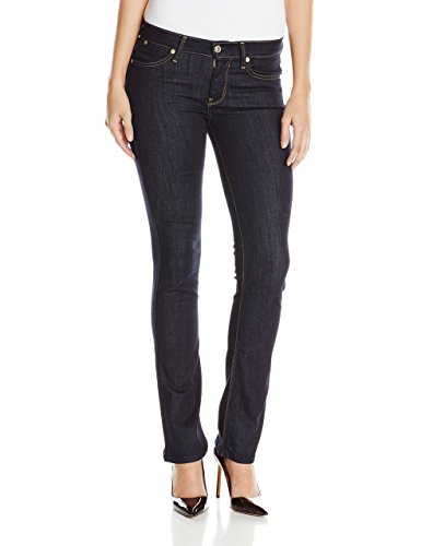 7 For All Mankind womens Modern Straight Leg Jeans In Ink Rinse Wash