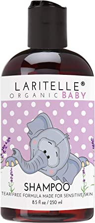 Laritelle Organic Unscented Baby Shampoo 8.5 oz