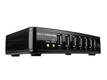 Rosewill USB 2.0 Hub 7-Port HUB with Power Adapter (RHUB-300)