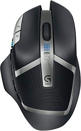 Logitech G602 Lag-Free Wireless Gaming Mouse – 11 Programmable Buttons, Upto 2500 DPI