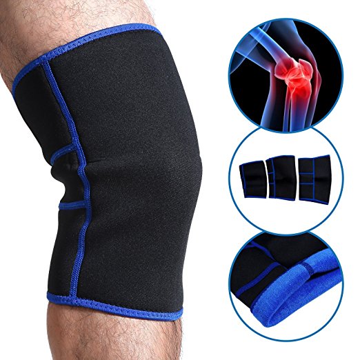 Knee Brace – NeopreneKNEE Gives Best Support For Natural Pain Relief –Comfortable, Non-Slip Compression Sleeve – Protector For Arthritis, ACL, Meniscus