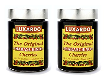 LUXARDO The Original Maraschino Cherries - 14.1 oz (Pack of 2)