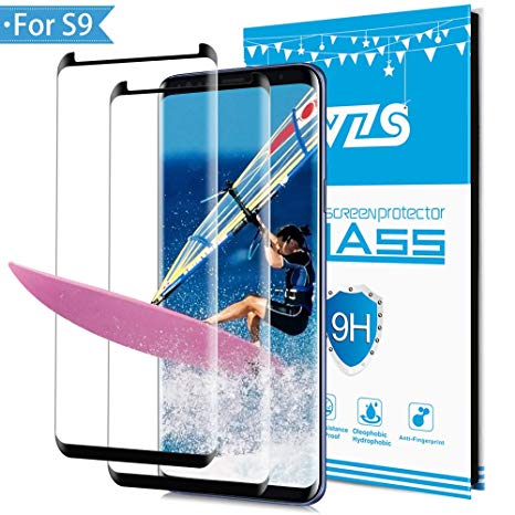 ONSON Galaxy S9 Screen Protector, Tempered Glass Screen Protector for Samsung Galaxy S9, 9H Hardness, Bubble Free, Anti-Fingerprint HD Screen Protector Film (2-Pack)