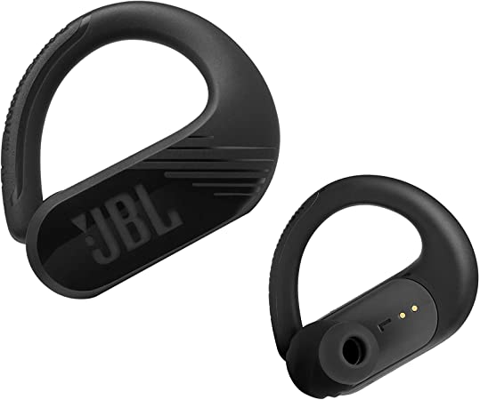 JBL Endurance Peak II Waterproof True Wireless in-Ear Sport Headphones, Up to 30 Hours of Playback - Black, 10mm Drivers