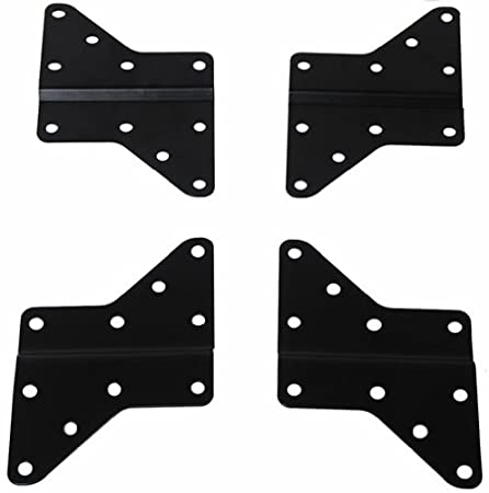 VideoSecu Mount Adapter Plate LED LCD Plasma 3D TV Wall Mount Bracket Extender VESA 200 to 300/400/400x200, Mount Accessory MLEB 1UU