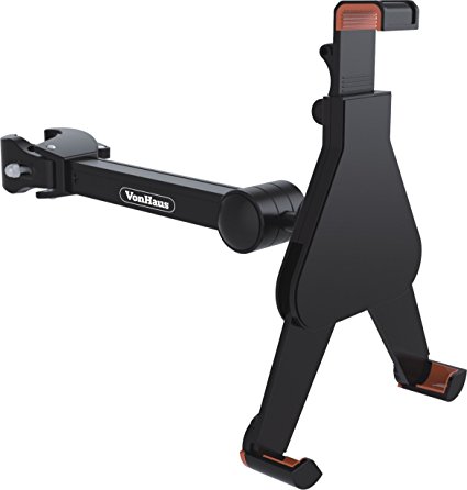 VonHaus Black Mount Clamp for Music / Microphone Stand Suitable for Ipad Mini   7-8.5" Tablets