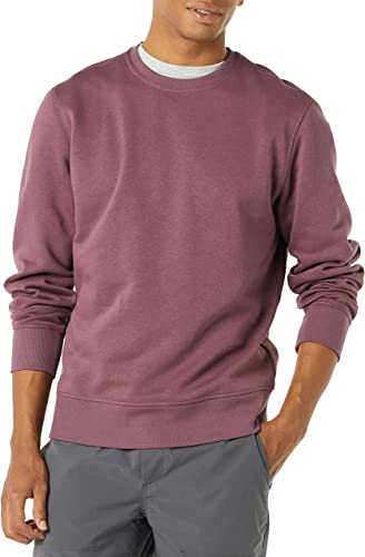 Amazon Essentials Mens Long-Sleeve Crewneck Fleece Sweatshirt