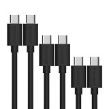 Micro USB CableTronsmart 6-Pack 20AWG Charge Premium Micro USB Cable USB 20 A Male to Micro B Sync and Charging Cable for SmartphonesMP3 PlayersOther Micro-USB Connecting Devices 1ft x 233ft x 2 and 6ft x 2