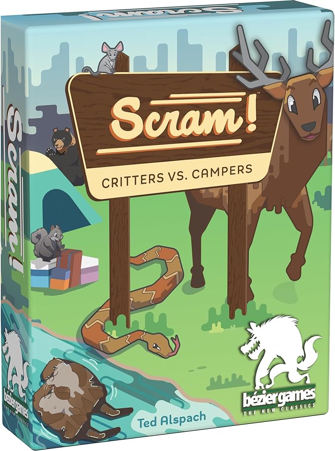 Scram! - A Terrific Card Game for Fast-Paced Fun! Great Card Game for Kids and The Whole Family