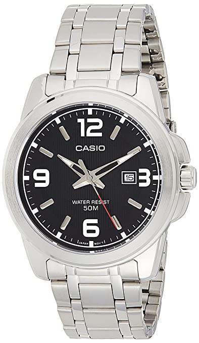 Casio Enticer Gents Analog Black Dial Men's Watch-MTP-1314D-1AVDF