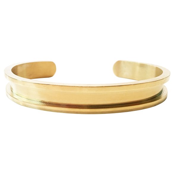 Hair Tie Bracelet For Medium & Large Wrists - New Accessory for Women - Gold Tone Stainless Steel