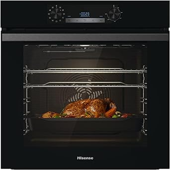 Hisense BI62212ABUK Built-in Electric Single Oven - Black - A Rated, 22 x 23 x 23 inches (L x W x H)