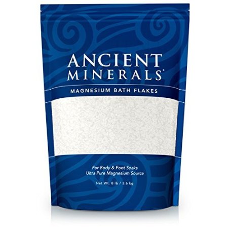 Ancient Minerals Magnesium Bath Flakes 8 LBS