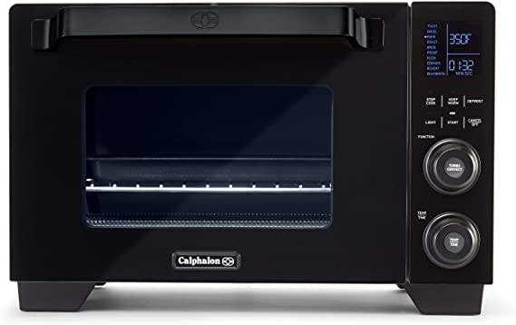 Calphalon 2106488 Cool Touch Countertop Oven, Large, Black/Silver