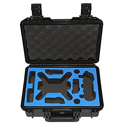 Waterproof Plastic Case Custom Storage For DJI Spark Fly More Combo
