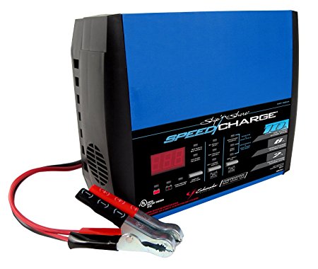 Schumacher SSF-1000A 2/6/10A 12V Automatic SpeedCharge Battery Charger