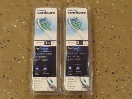 Philips Sonicare ProResults Toothbrush Head HX6013 Standard (6 pack) BRAND NEW!