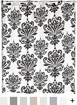 Carnation Home Fashions EZ On Fabric Shower Curtain, Beacon Hill