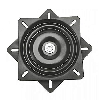 Universal Heavy Duty 360 degree 7" Seat Swivel Base Mount Plate for Bar Stool, Chair, 400-lb Load Capacity