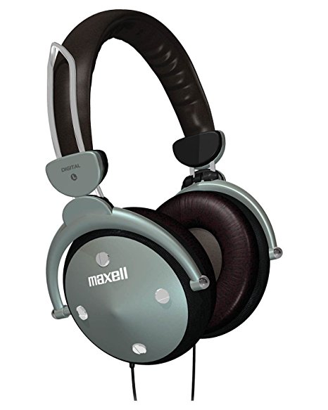 Maxell 190562 Digital Full Ear Headphones, Foldable