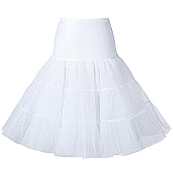 Oyeahbridal Women Vintage 50s Tutu Skirts Petticoat Rockabilly Crinoline Underskirt