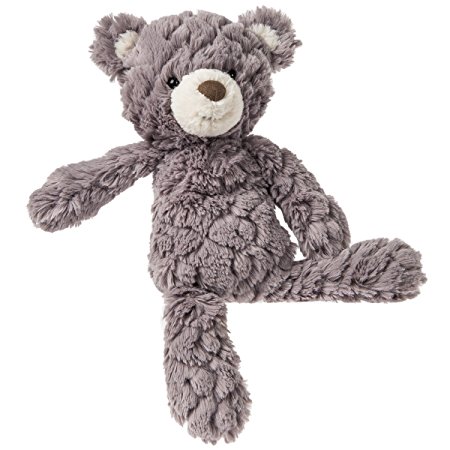 Mary Meyer Putty Bear Small Teddy Bear Soft Toy, Grey