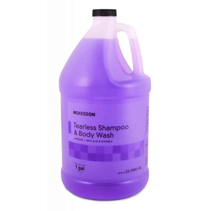 Tearless Shampoo and Body Wash McKesson 1 gal. Jug Lavender Scent - Each