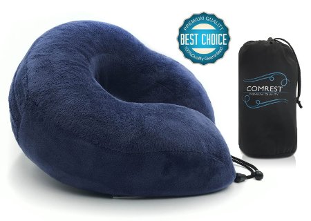 Travel Pillow Plane Pillow Soft Comfortable Memory Foam Easy To Carry Compact Size Lightweight Cheap Price-For Air planes, Driving, Trains, Office Napping, Reading, Wheelchairs, Homes