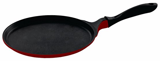 Pigeon Aluminium , Nonstick Die Cast Tawa, 280/Dia 28cm Red