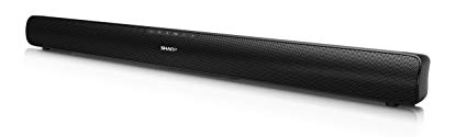 SHARP HT-SB95 40W 2.0 Slim Soundbar with Bluetooth, HDMI ARC/CEC & Remote Control (Optional Wall Mounted) - Black