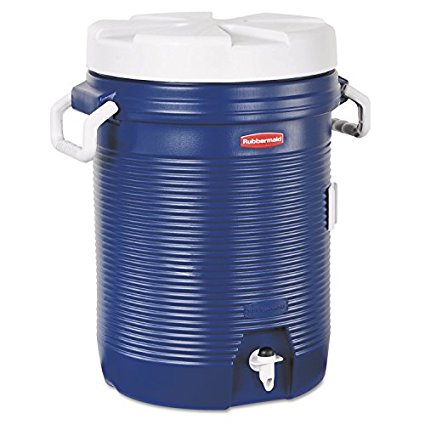 Rubbermaid 5 Gallon Modern Blue Water Jug Cooler