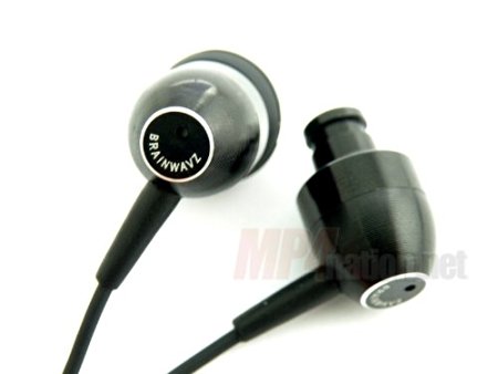 Brainwavz M5 Headset In Ear Noise Isolating Earphones (Black)