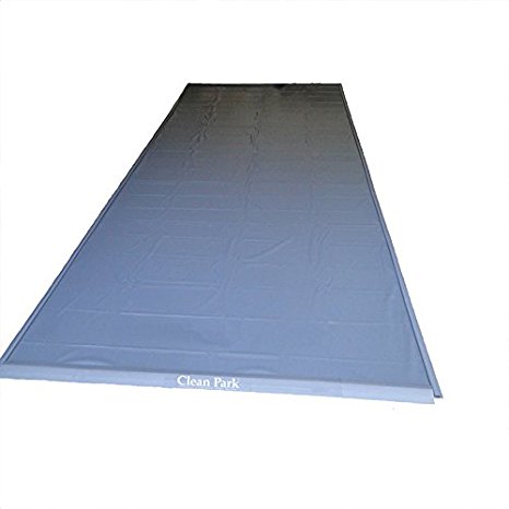 Auto Care Products 60714 Clean Park 7.5' x 14' Garage Mat with 20-mil Vinyl Sheeting