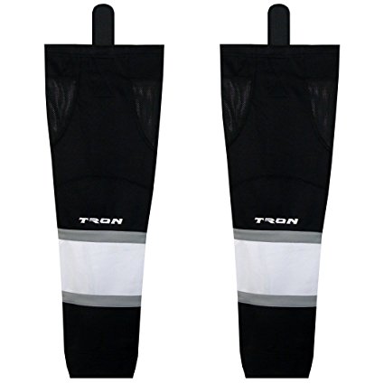 Tron Los Angeles Dry Fit Hockey Socks (30 Inch - Black)